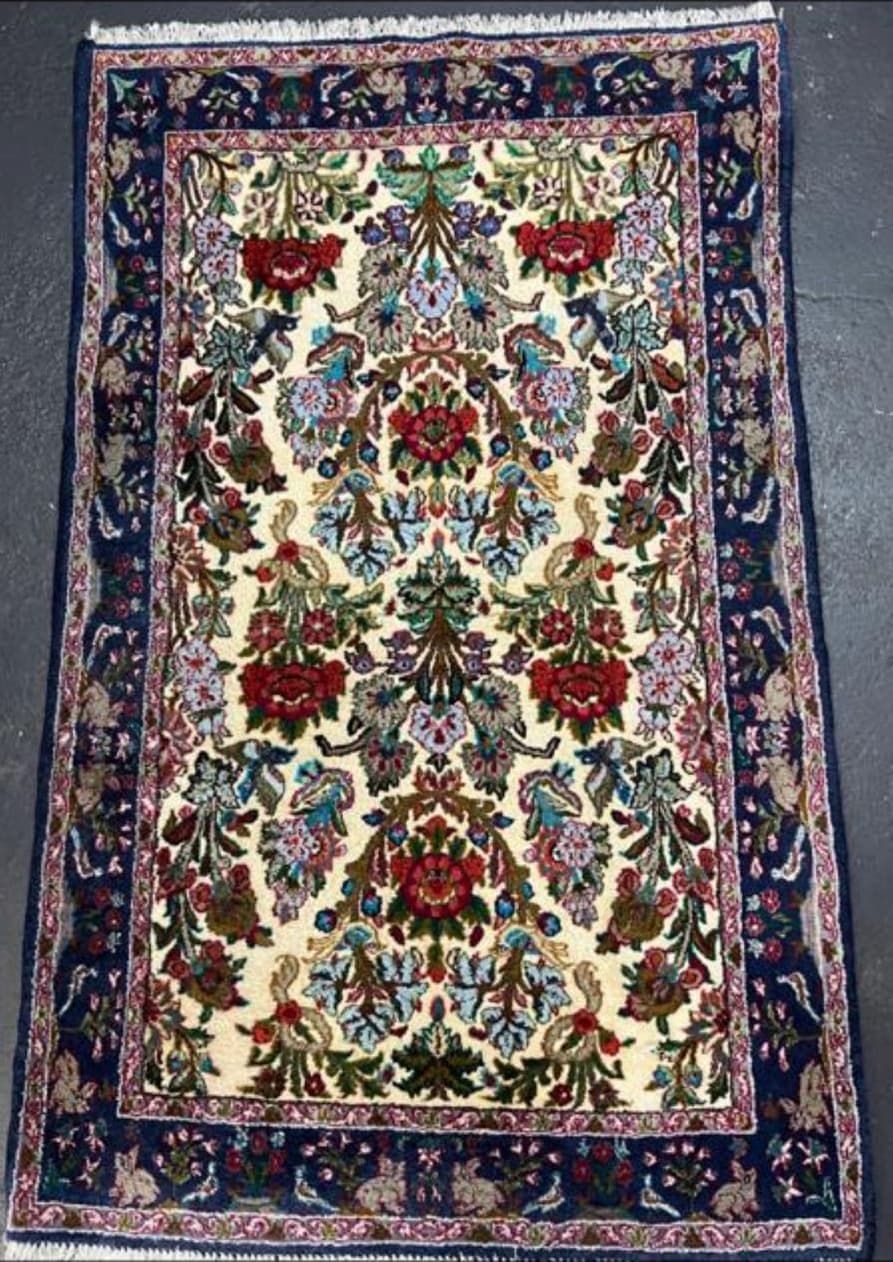 Isfahan Korkwolle 110x65